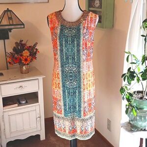 Sandra Darren Colorful Soft Knit Cleopatra Boho